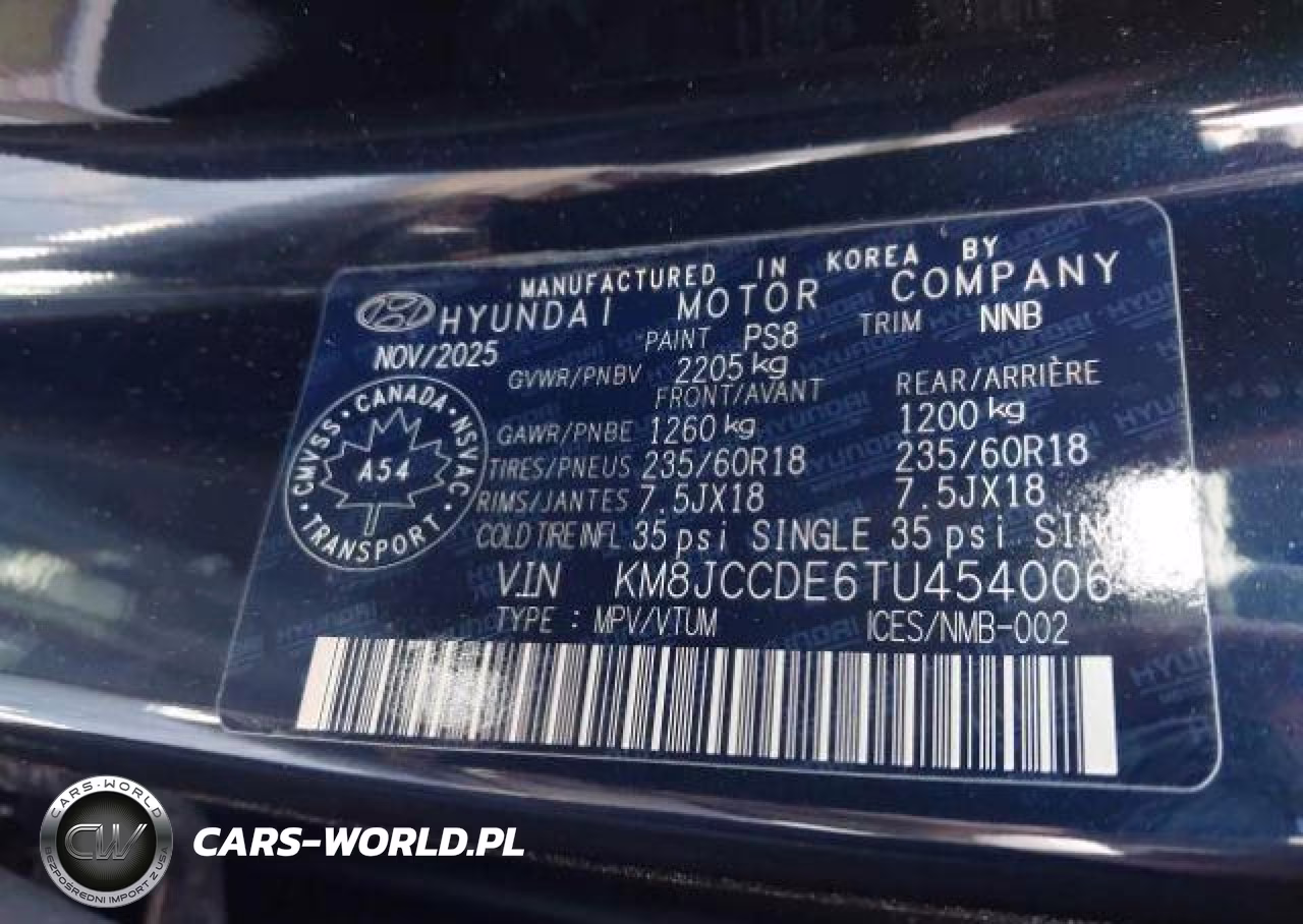 2026 Hyundai Tucson Preferred VIN:KM8JCCDE6TU454006 - 10