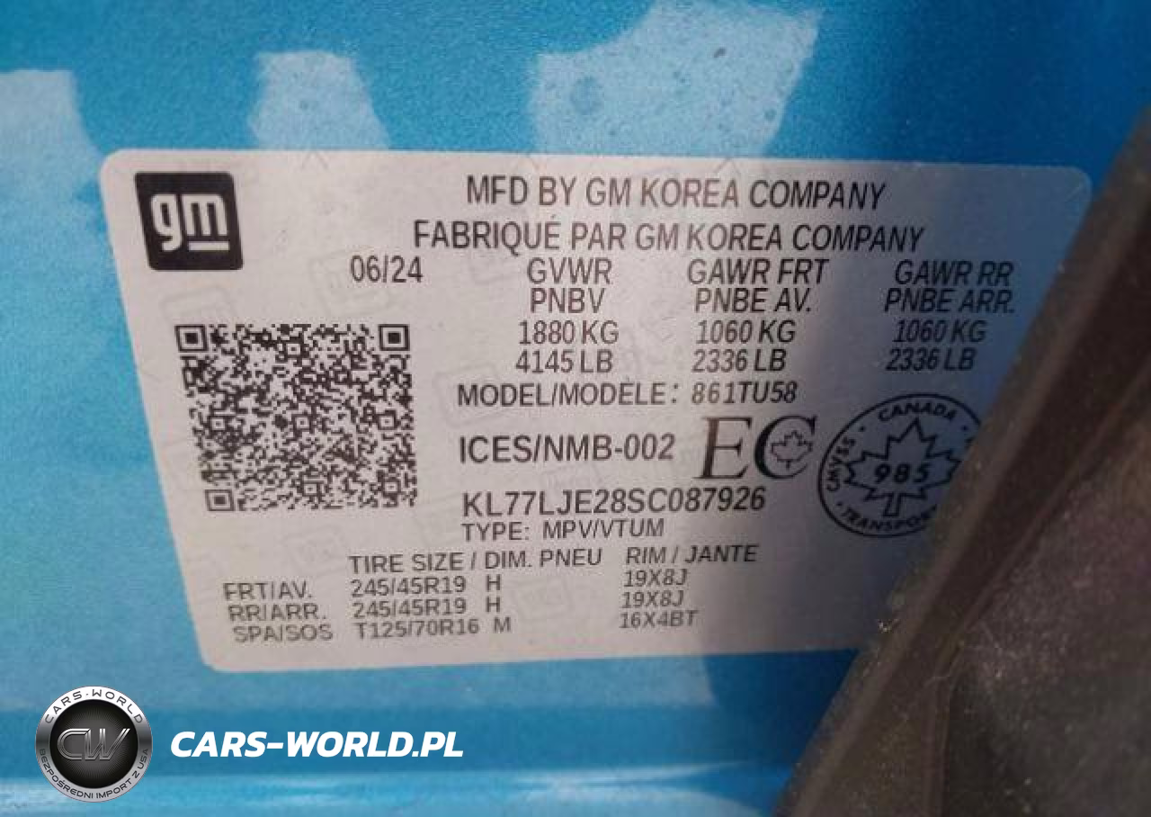 2025 Chevrolet Trax 2Rs Fwd VIN:KL77LJE28SC087926 - 10