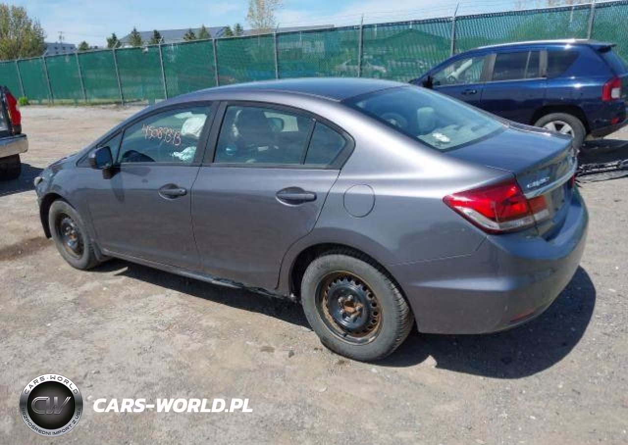 2015 Honda Civic Lx VIN:2HGFB2F4XFH035919 - 4