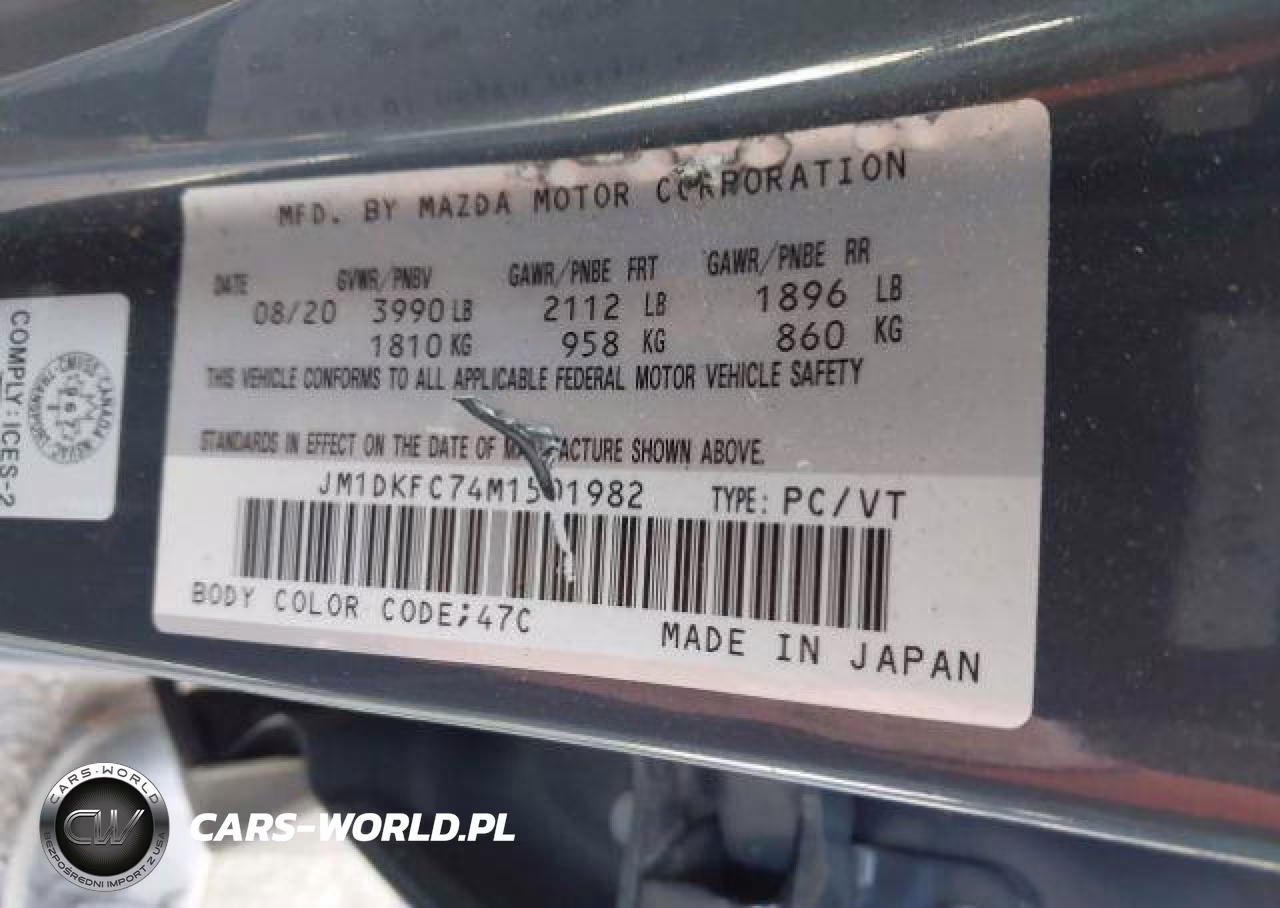 2021 Mazda Cx-3 Touring VIN:JM1DKFC74M1501982 - 11
