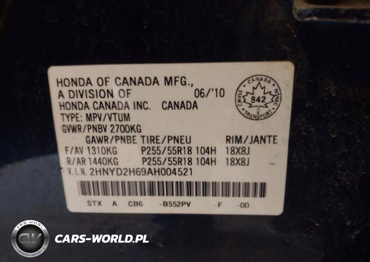 2010 Acura Mdx Technology VIN:2HNYD2H69AH004521 - 10