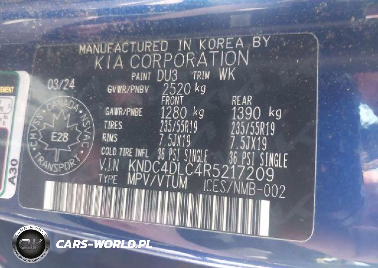 2024 Kia Ev6 Gt Line VIN:KNDC4DLC4R5217209 - 10
