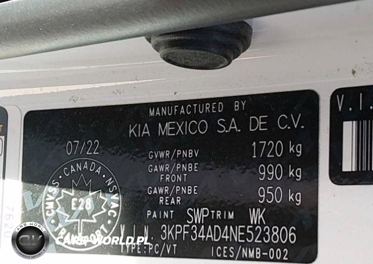 2022 Kia Forte Gt Line VIN:3KPF34AD4NE523806 - 10