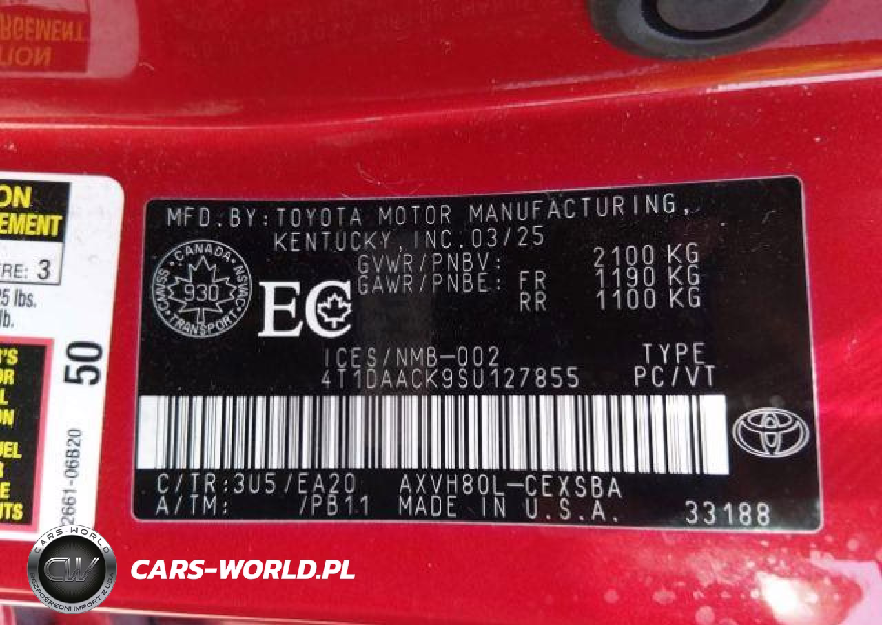 2025 Toyota Camry Xse-Xle-Le-Se VIN:4T1DAACK9SU127855 - 10
