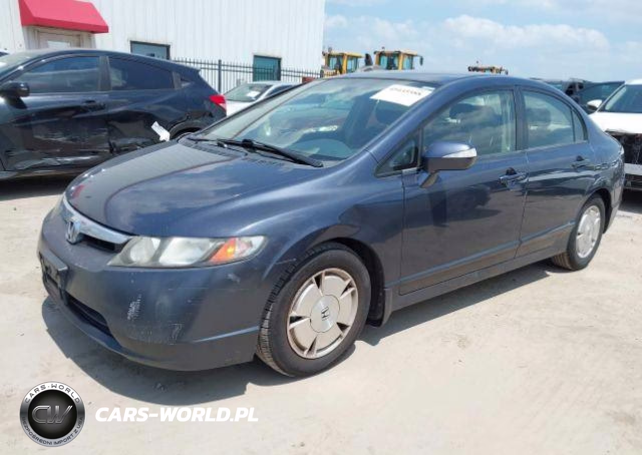 2008 Honda Civic Hybrid VIN:JHMFA36268S801015 - 3