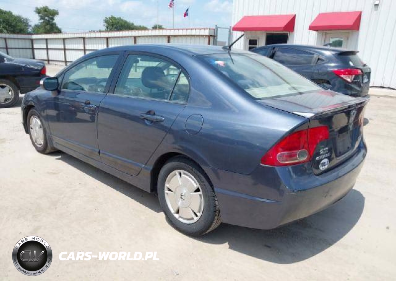 2008 Honda Civic Hybrid VIN:JHMFA36268S801015 - 4