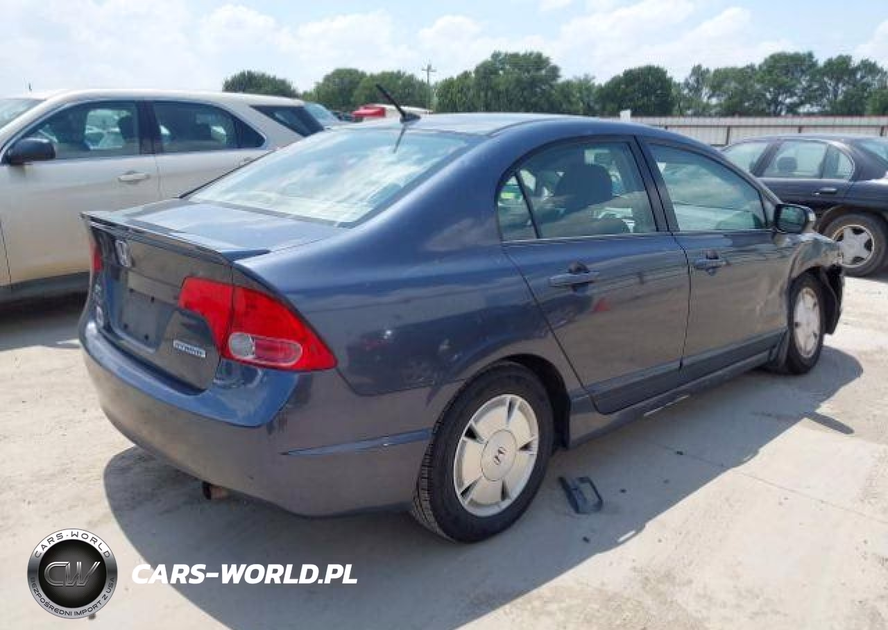 2008 Honda Civic Hybrid VIN:JHMFA36268S801015 - 5