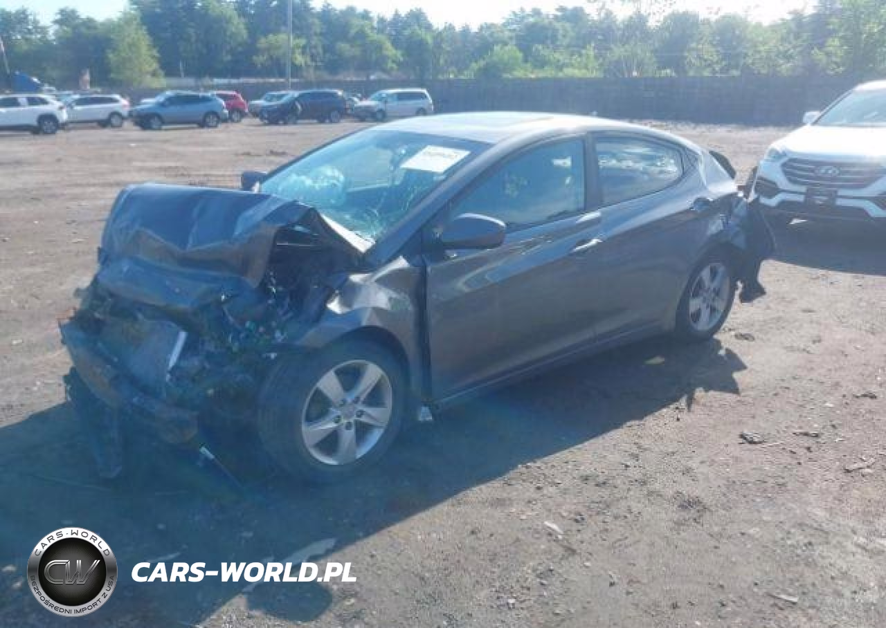 2013 Hyundai Elantra Gls-Limited VIN:5NPDH4AE3DH242155 - 3