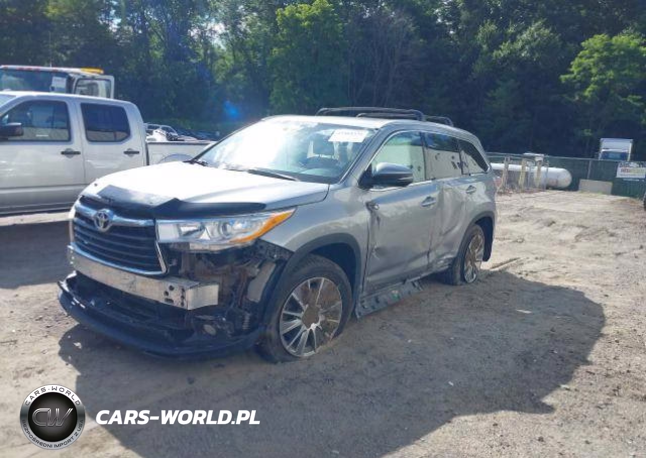 2015 Toyota Highlander Xle VIN:5TDJKRFH6FS133528 - 3