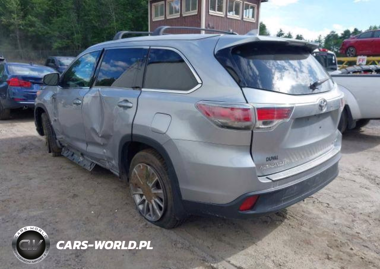 2015 Toyota Highlander Xle VIN:5TDJKRFH6FS133528 - 4
