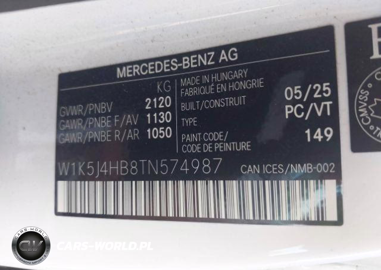 2026 Mercedes-Benz Cla 250 4Matic VIN:W1K5J4HB8TN574987 - 10