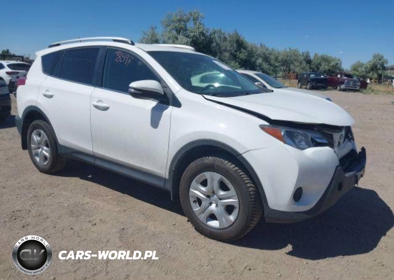 2015 Toyota Rav4 Le VIN:2T3BFREVXFW389525 - 1