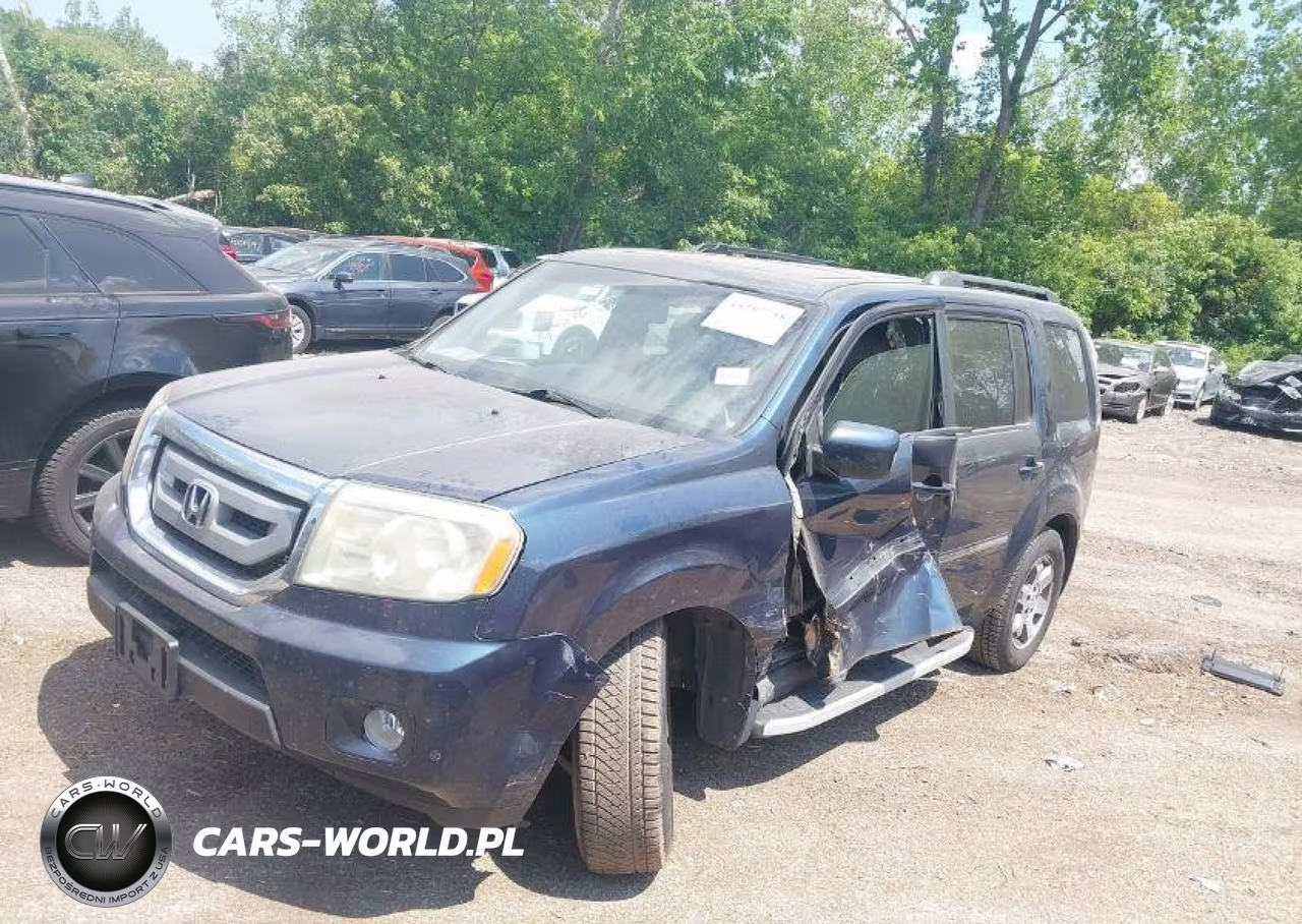2009 Honda Pilot Touring VIN:5FNYF48979B023074 - 3