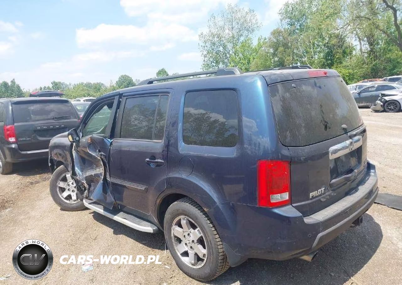 2009 Honda Pilot Touring VIN:5FNYF48979B023074 - 4