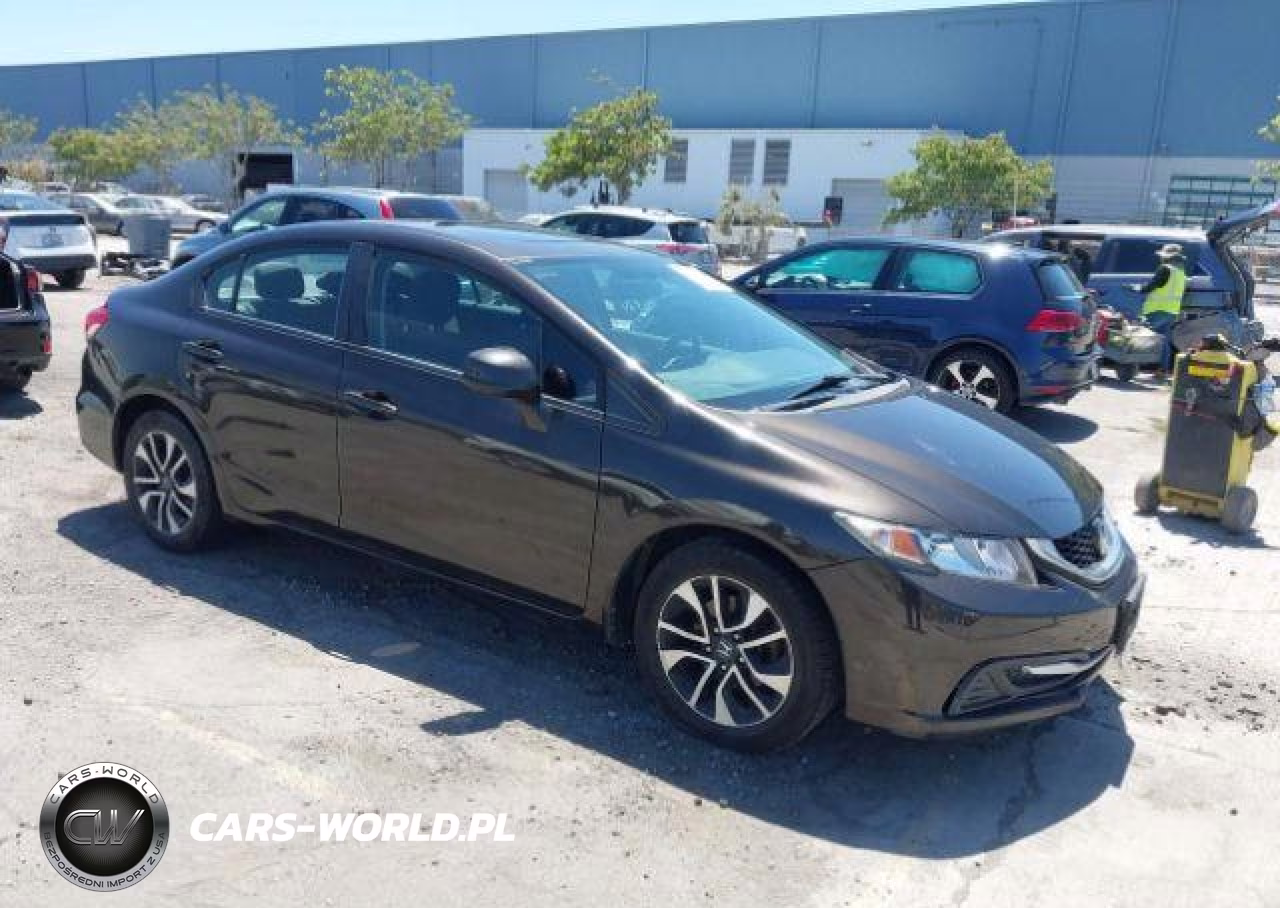 2013 Honda Civic Lx VIN:2HGFB2F56DH009260 - 1