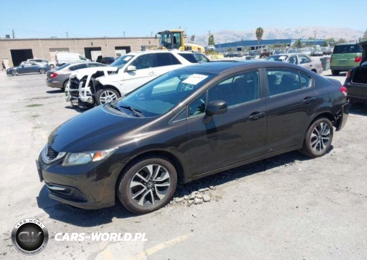 2013 Honda Civic Lx VIN:2HGFB2F56DH009260 - 3