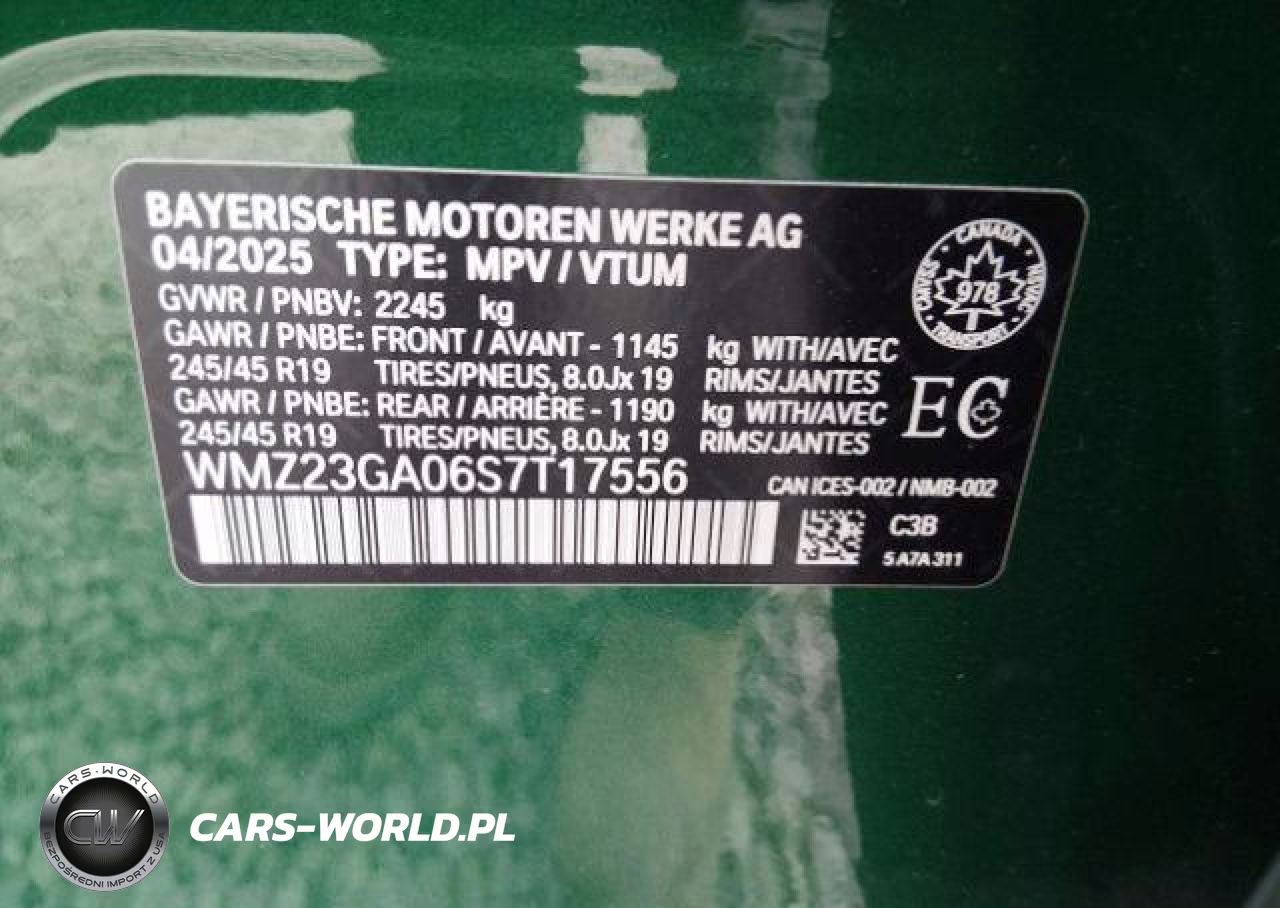 2025 Mini Countryman S All4 VIN:WMZ23GA06S7T17556 - 10
