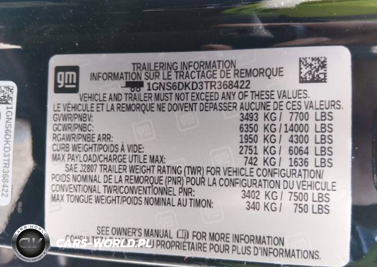 2026 Chevrolet Suburban K1500 Z71 VIN:1GNS6DKD3TR368422 - 10