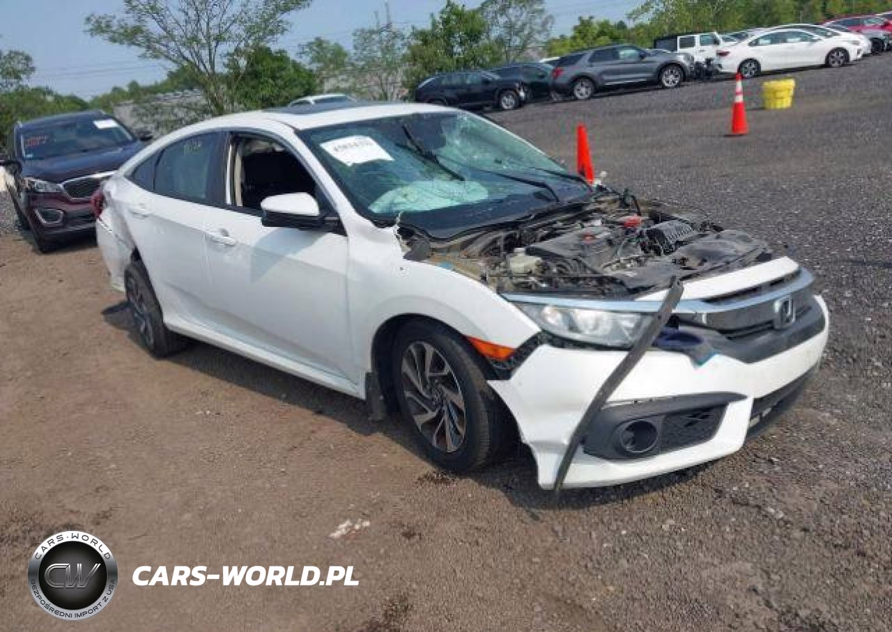 2018 Honda Civic Ex VIN:2HGFC2F85JH001797 - 1