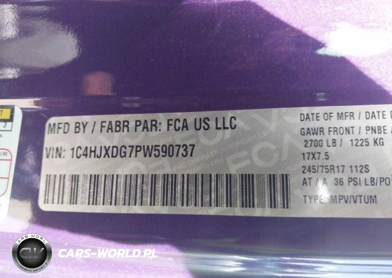2023 Jeep Wrangler VIN:1C4HJXDG7PW590737 - 10