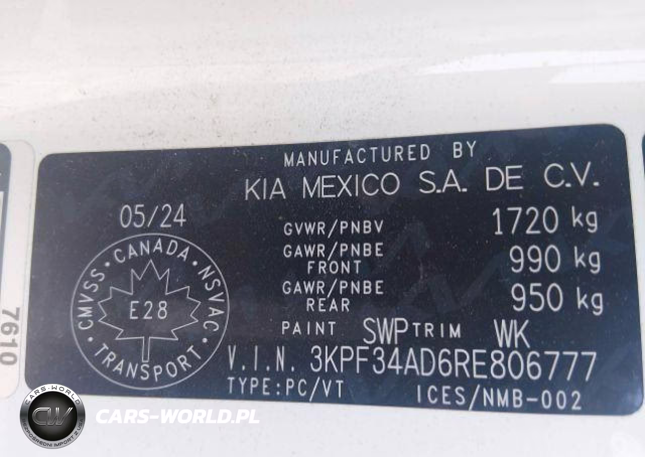 2024 Kia Forte Ex-Ex+-Ex Premium VIN:3KPF34AD6RE806777 - 10