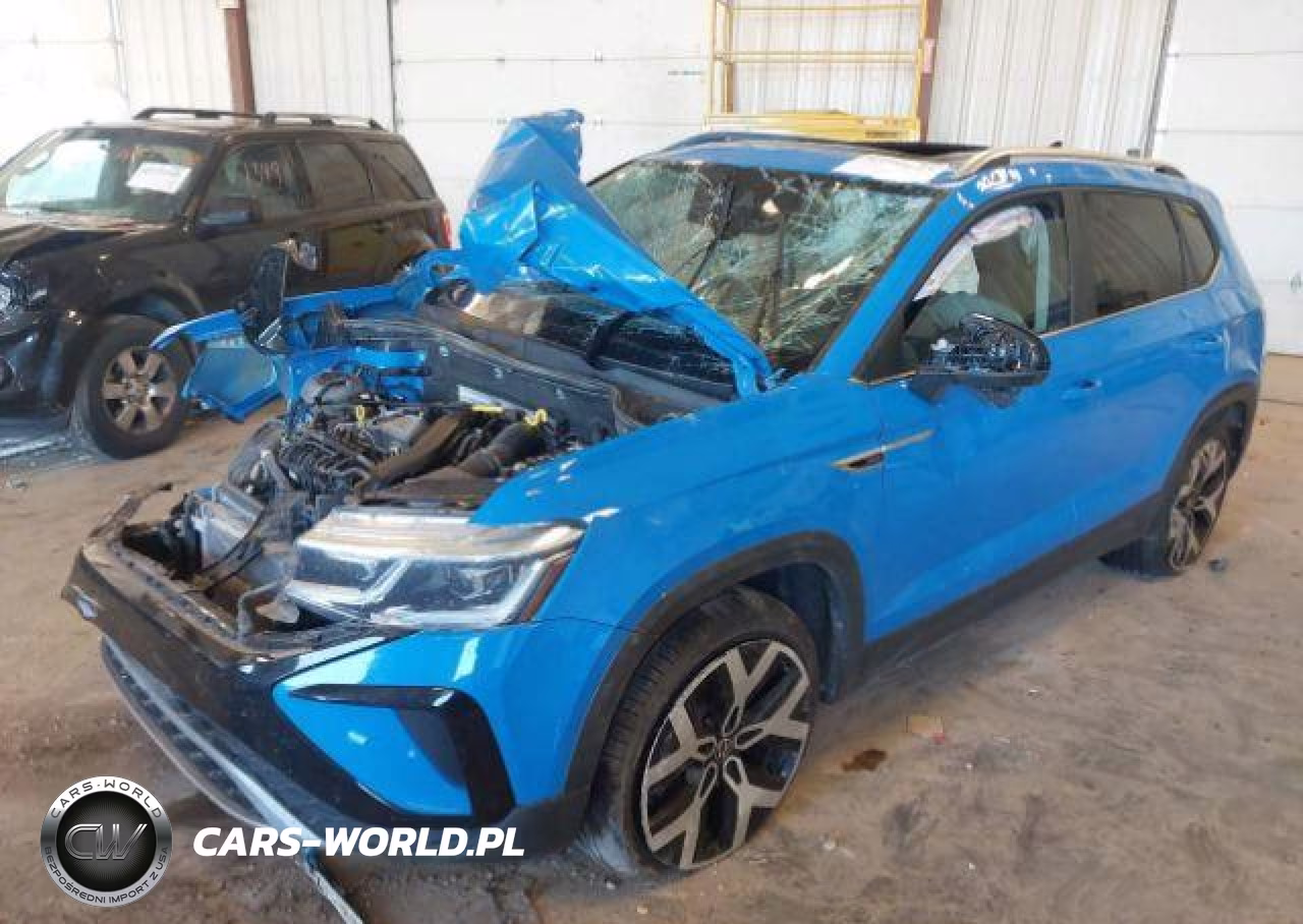 2022 Volkswagen Taos Sel VIN:3VV2X7B20NM055307 - 3