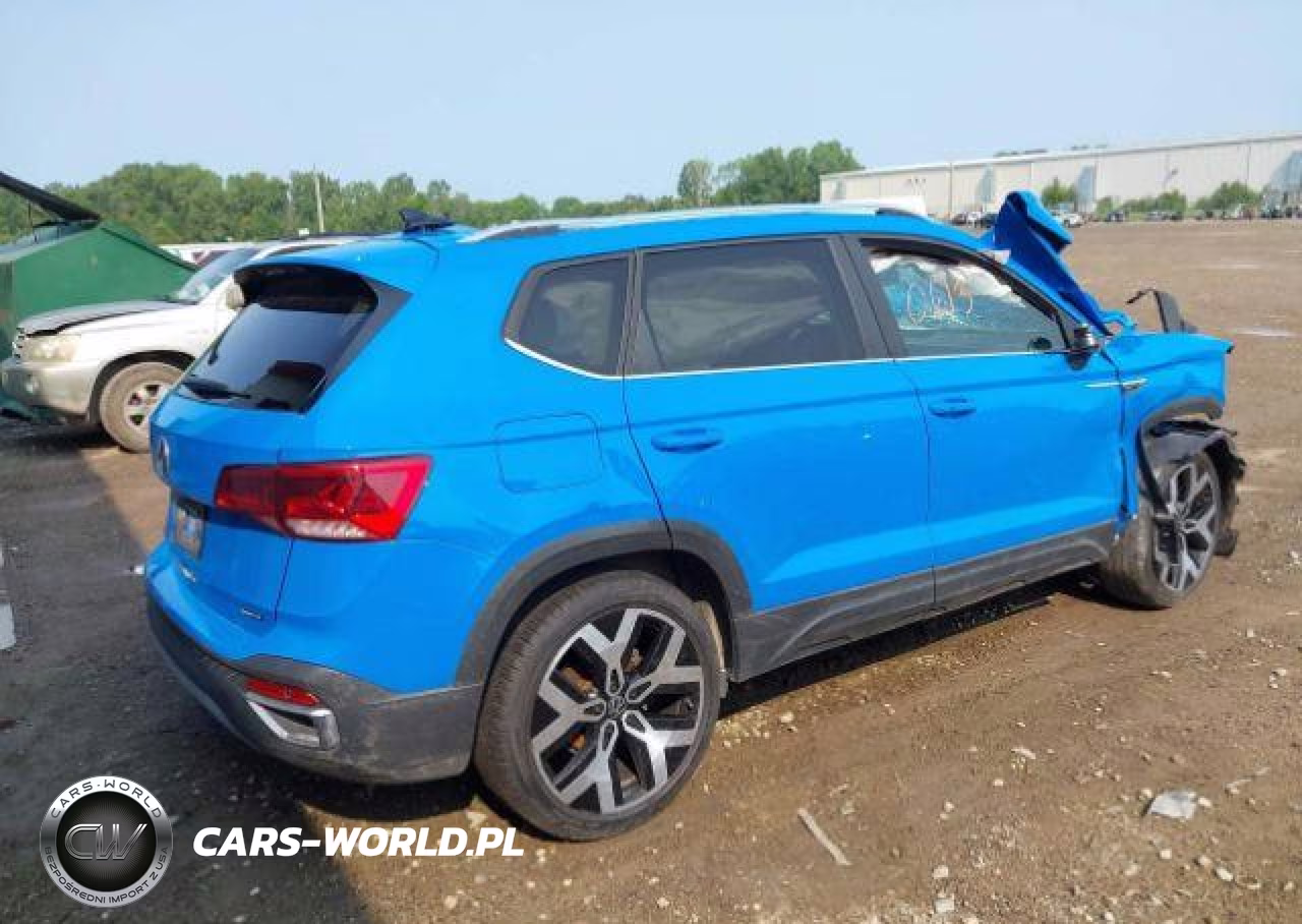 2022 Volkswagen Taos Sel VIN:3VV2X7B20NM055307 - 5