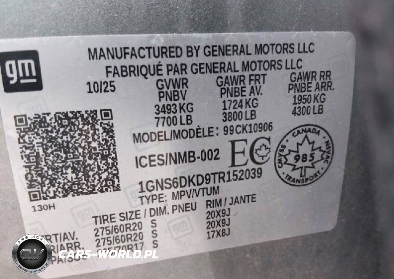 2026 Chevrolet Suburban K1500 Z71 VIN:1GNS6DKD9TR152039 - 10