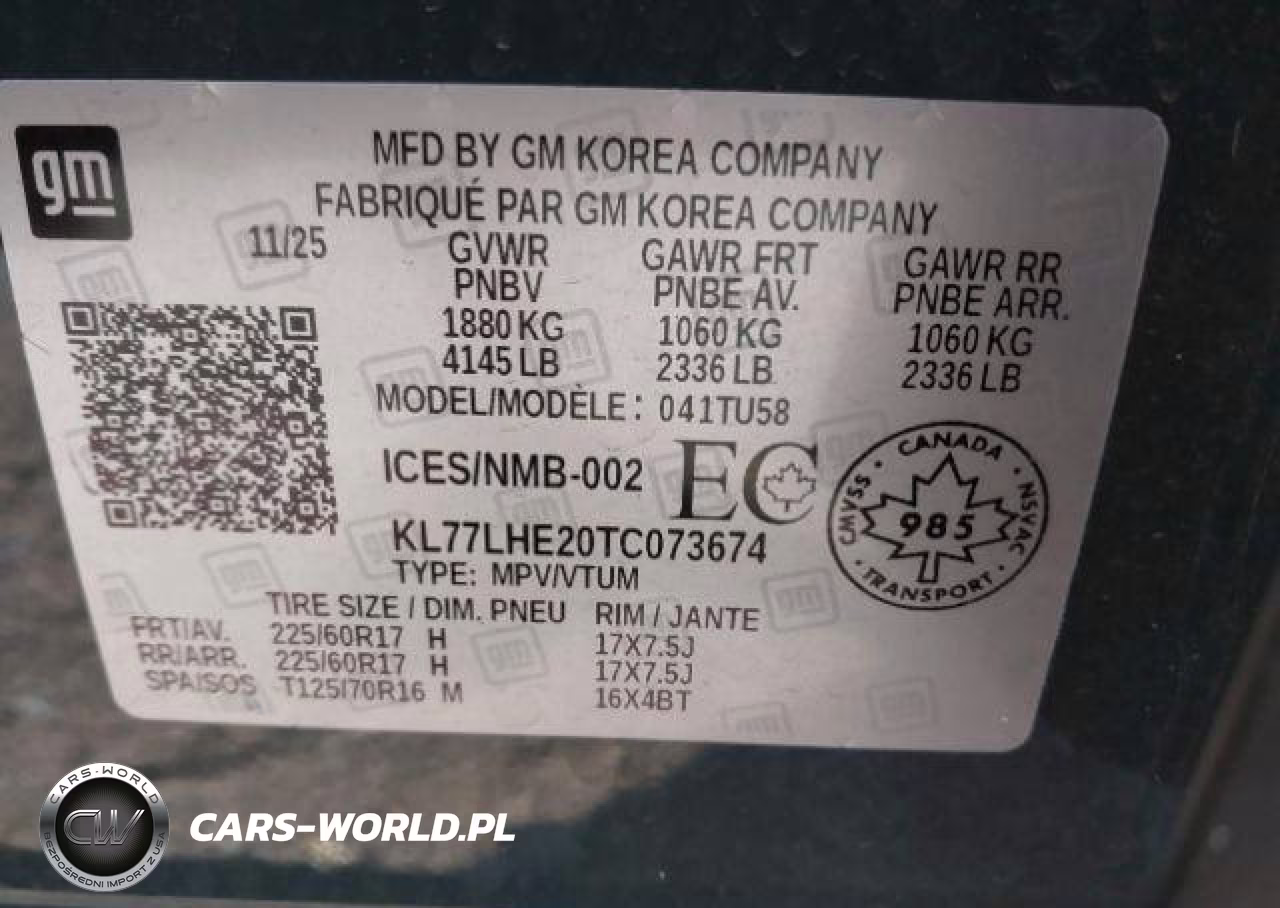 2026 Chevrolet Trax 1Lt VIN:KL77LHE20TC073674 - 10