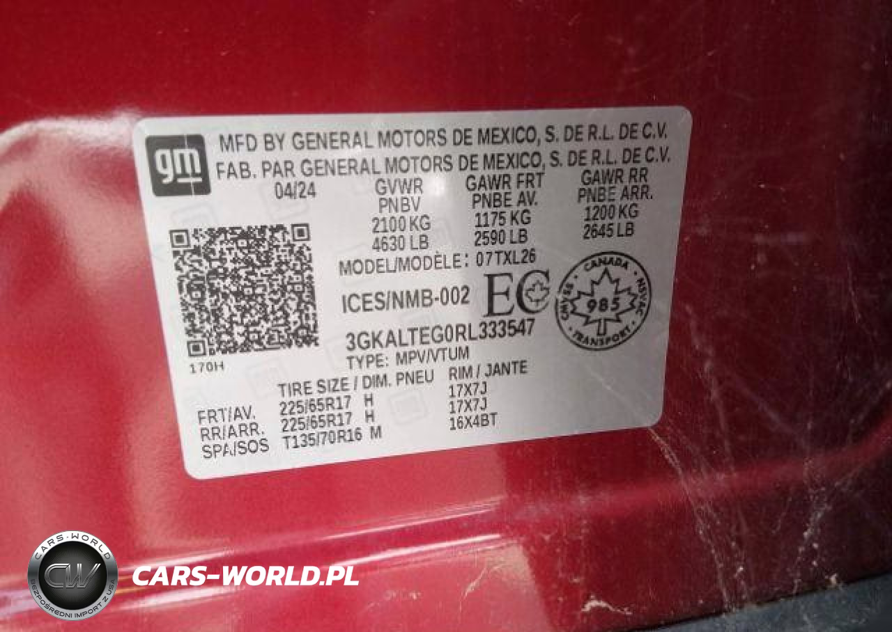 2024 GMC Terrain Sle VIN:3GKALTEG0RL333547 - 10