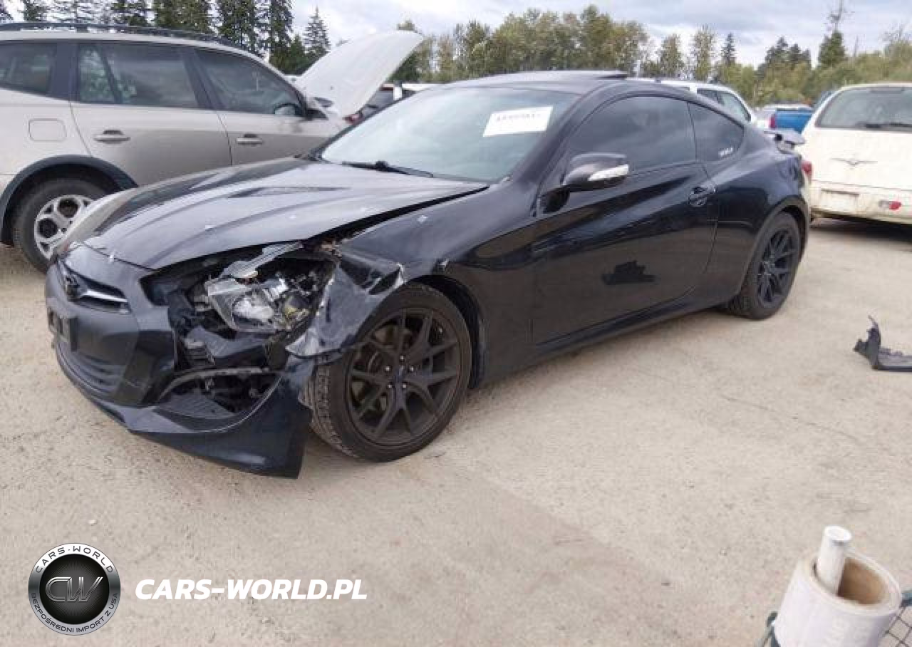 2014 Hyundai Genesis Coupe 2.0T VIN:KMHHT6KD7EU116028 - 3