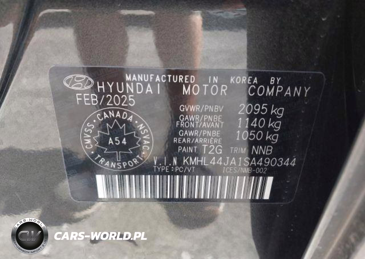 2025 Hyundai Sonata VIN:KMHL44JA1SA490344 - 10