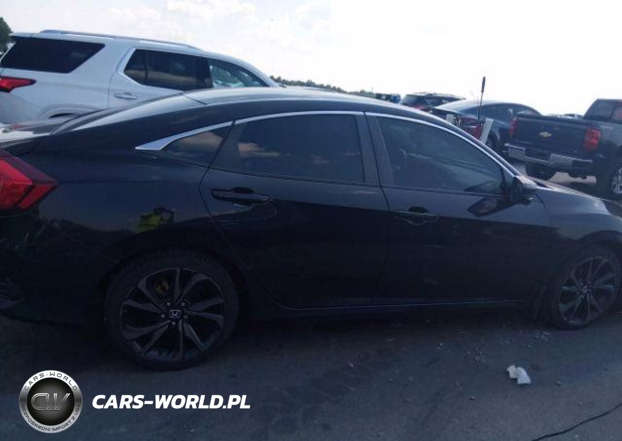 2019 Honda Civic Sport VIN:2HGFC2F86KH018688 - 14