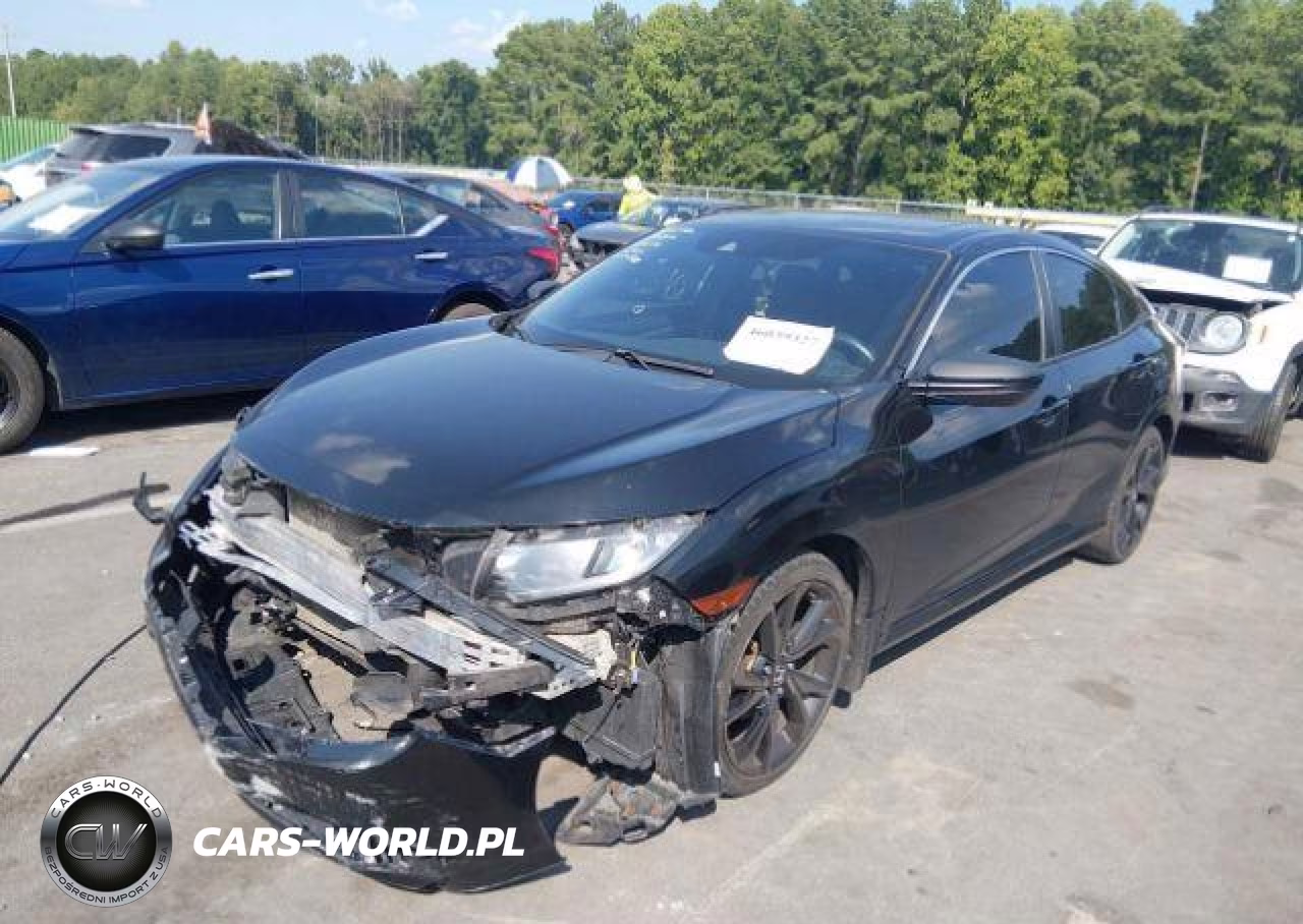 2019 Honda Civic Sport VIN:2HGFC2F86KH018688 - 3