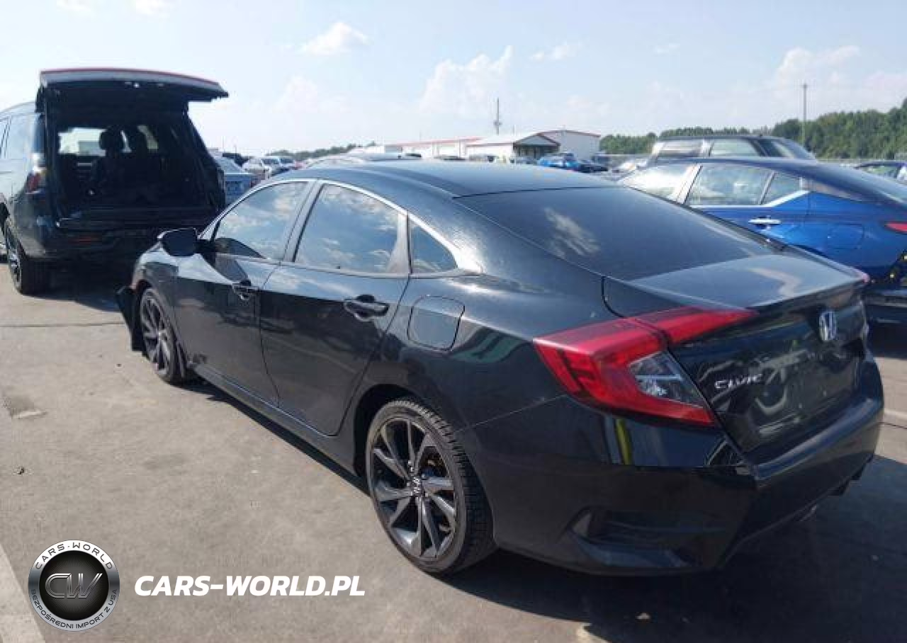 2019 Honda Civic Sport VIN:2HGFC2F86KH018688 - 4
