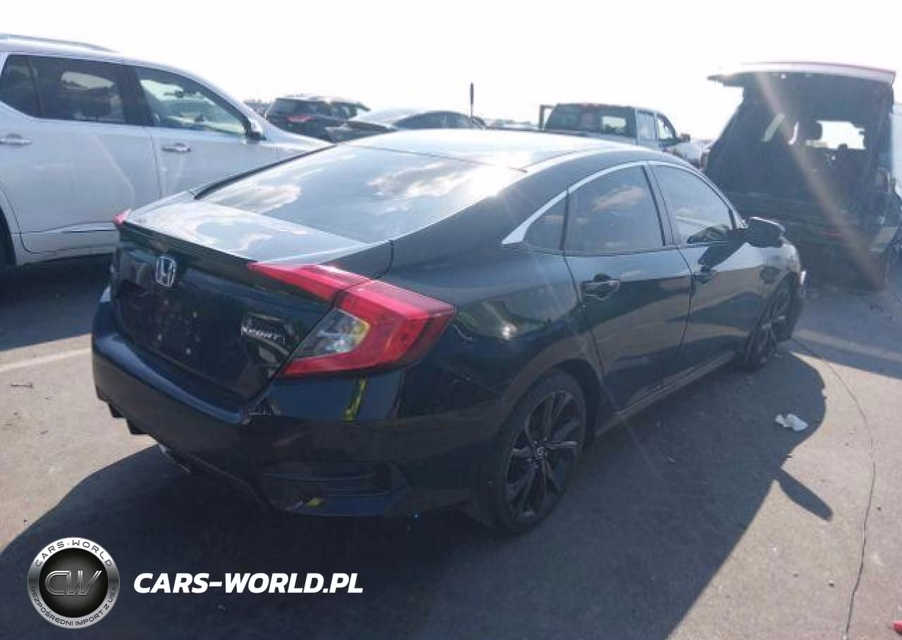 2019 Honda Civic Sport VIN:2HGFC2F86KH018688 - 5
