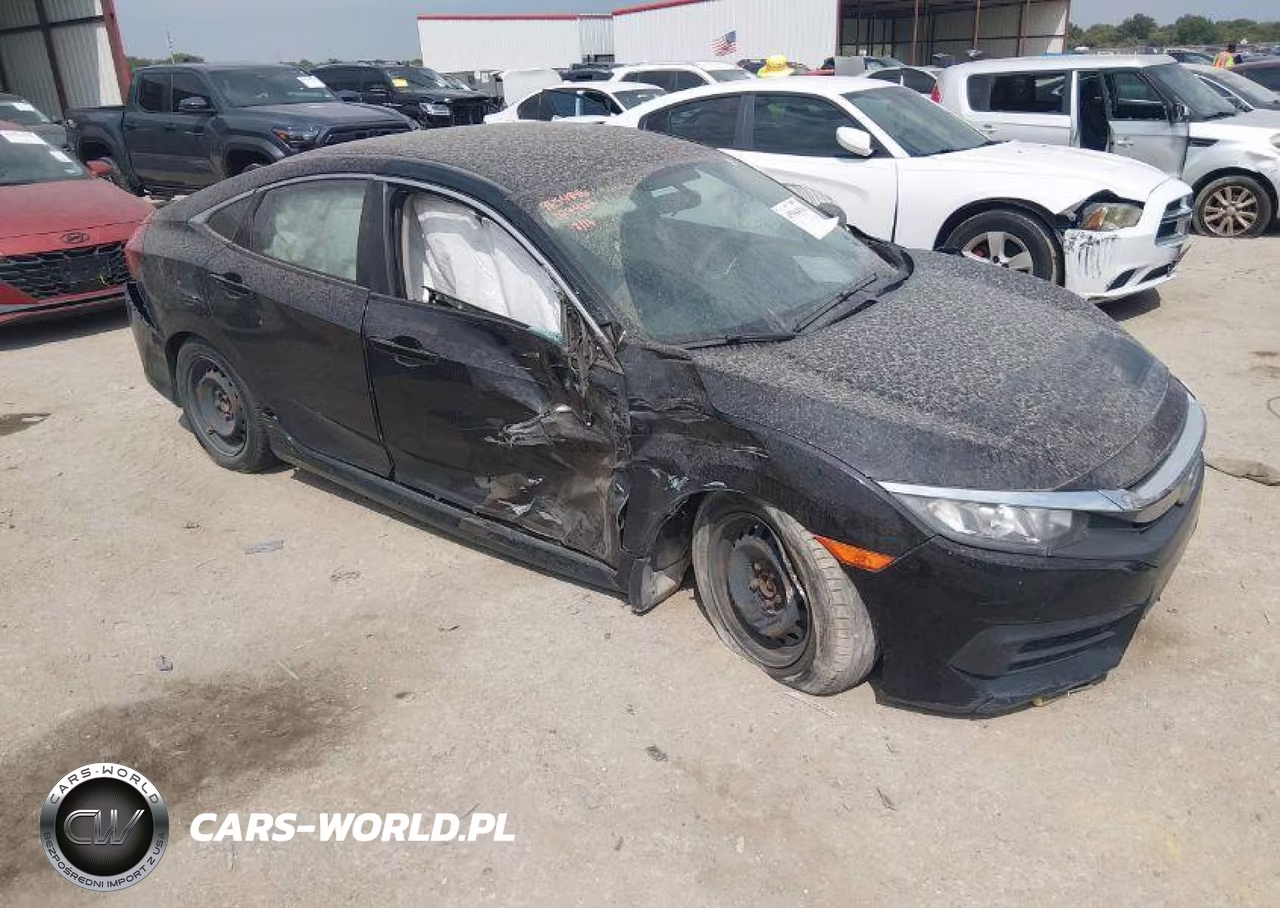 2017 Honda Civic Lx VIN:2HGFC2F57HH027477 - 1