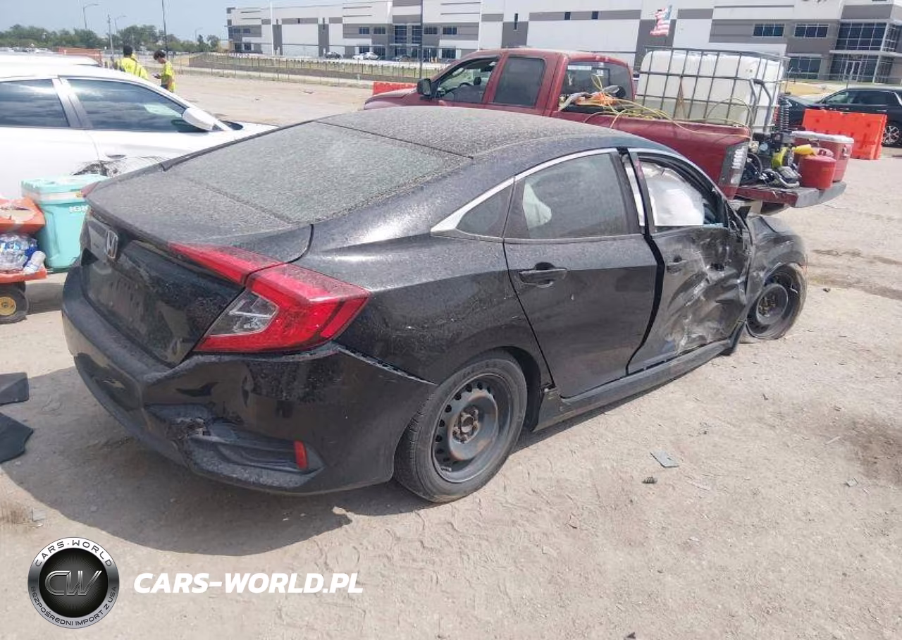 2017 Honda Civic Lx VIN:2HGFC2F57HH027477 - 5