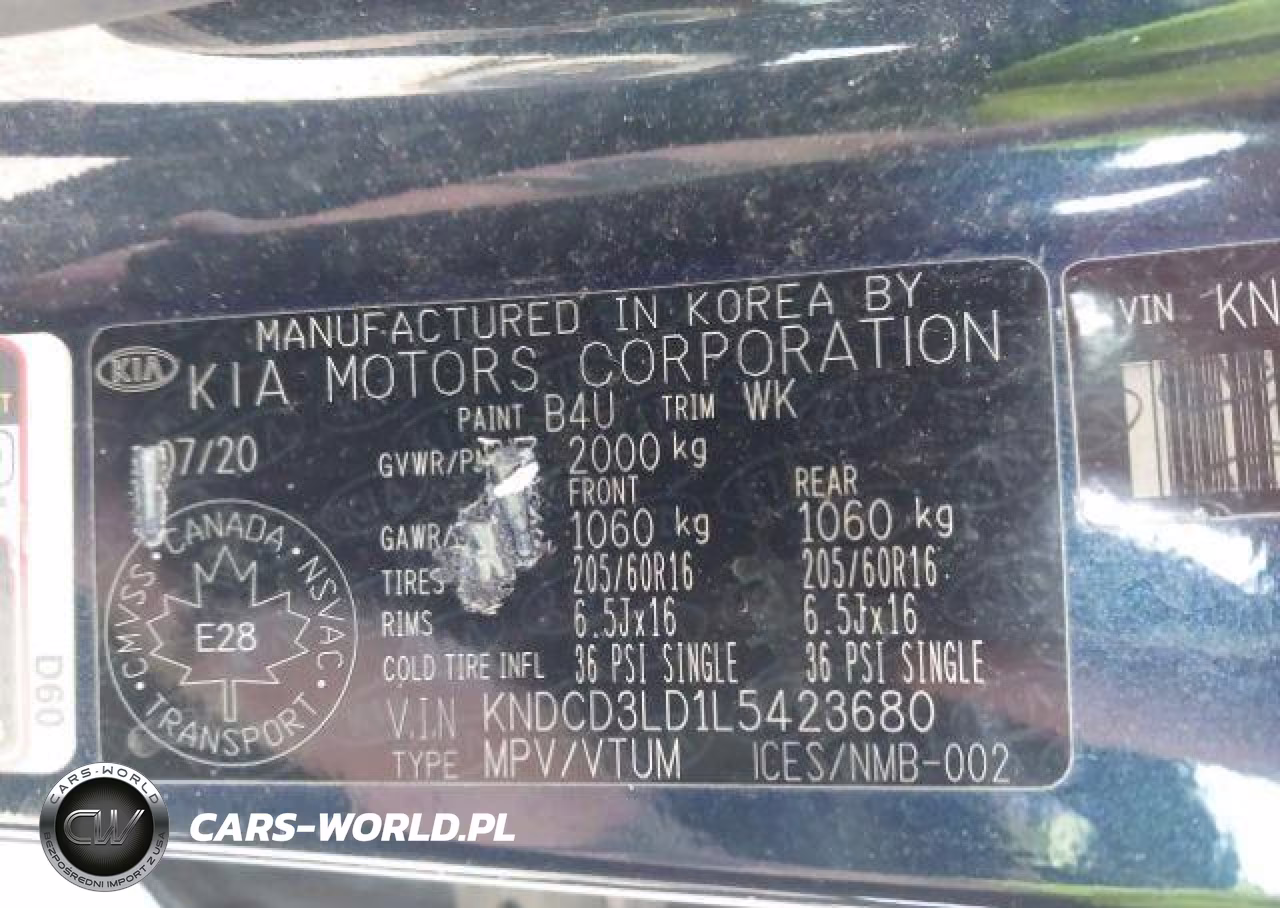 2020 Kia Niro Plug-In Hybrid Ex Premium VIN:KNDCD3LD1L5423680 - 10