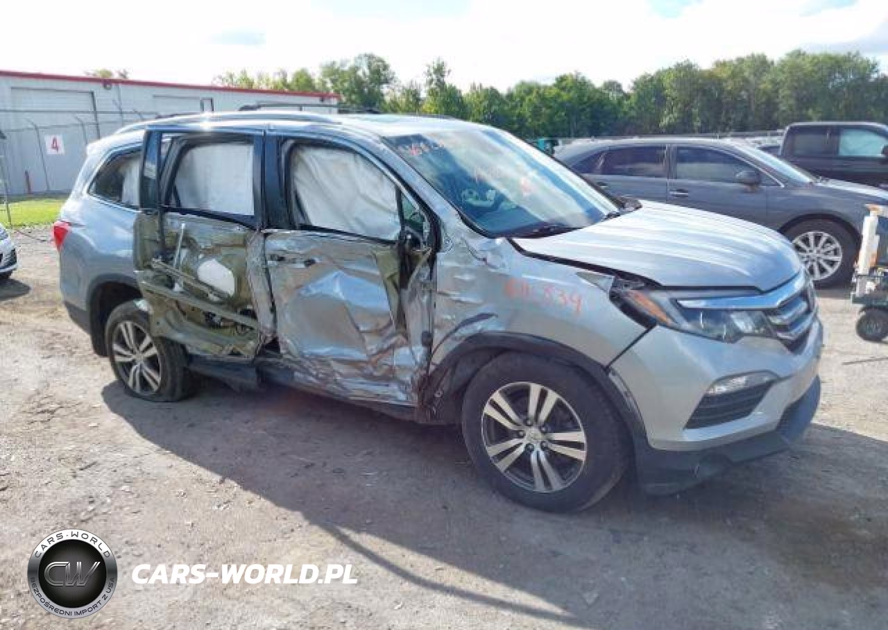 2018 Honda Pilot Ex VIN:5FNYF6H33JB502877 - 1