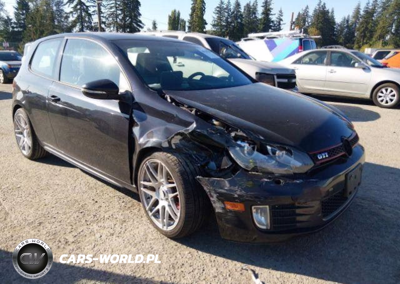 2011 Volkswagen Gti VIN:WVWFV7AJ9BW186214 - 1
