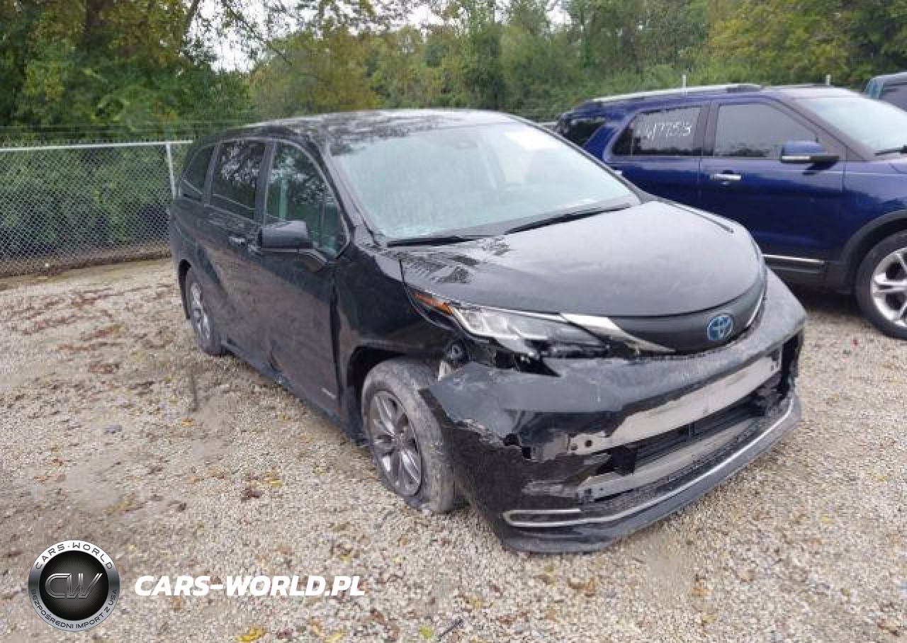 2021 Toyota Sienna Le-Xle-Xse-Limited-Platinum VIN:5TDGRKEC3MS056357 - 1