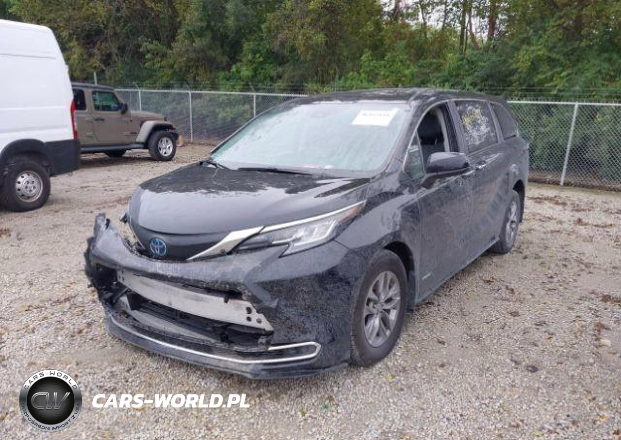 2021 Toyota Sienna Le-Xle-Xse-Limited-Platinum VIN:5TDGRKEC3MS056357 - 3