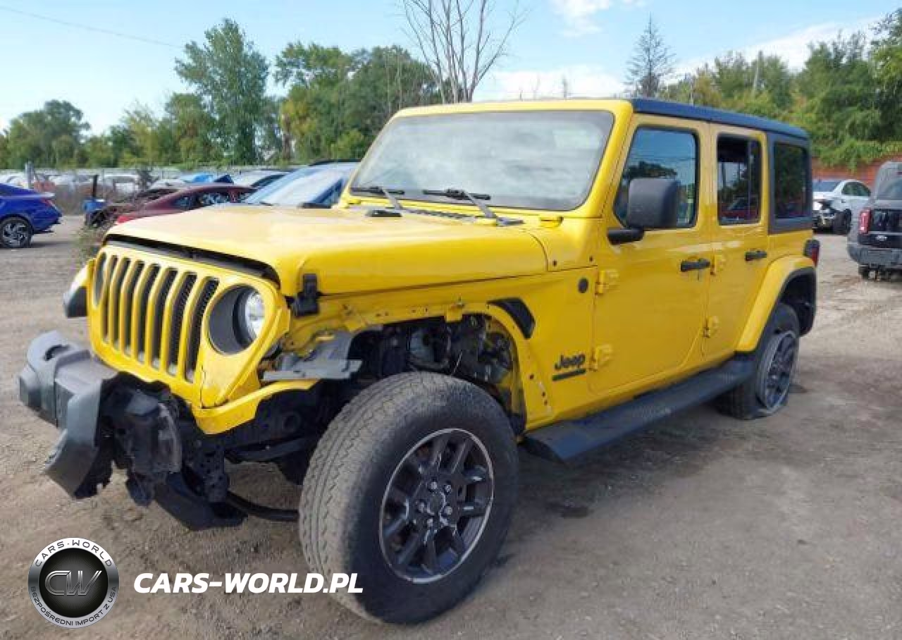 2021 Jeep Wrangler Unlimited Sahara VIN:1C4HJXEN2MW620249 - 3