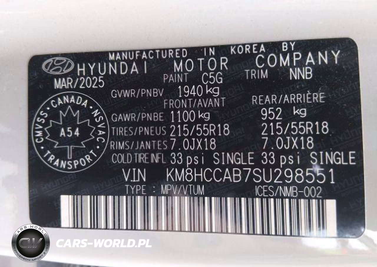 2025 Hyundai Kona Sel VIN:KM8HCCAB7SU298551 - 10