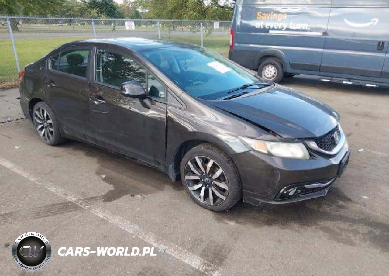 2013 Honda Civic Touring VIN:2HGFB2F71DH018384 - 1