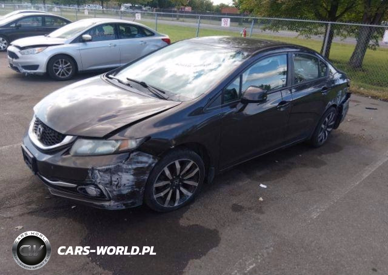 2013 Honda Civic Touring VIN:2HGFB2F71DH018384 - 3
