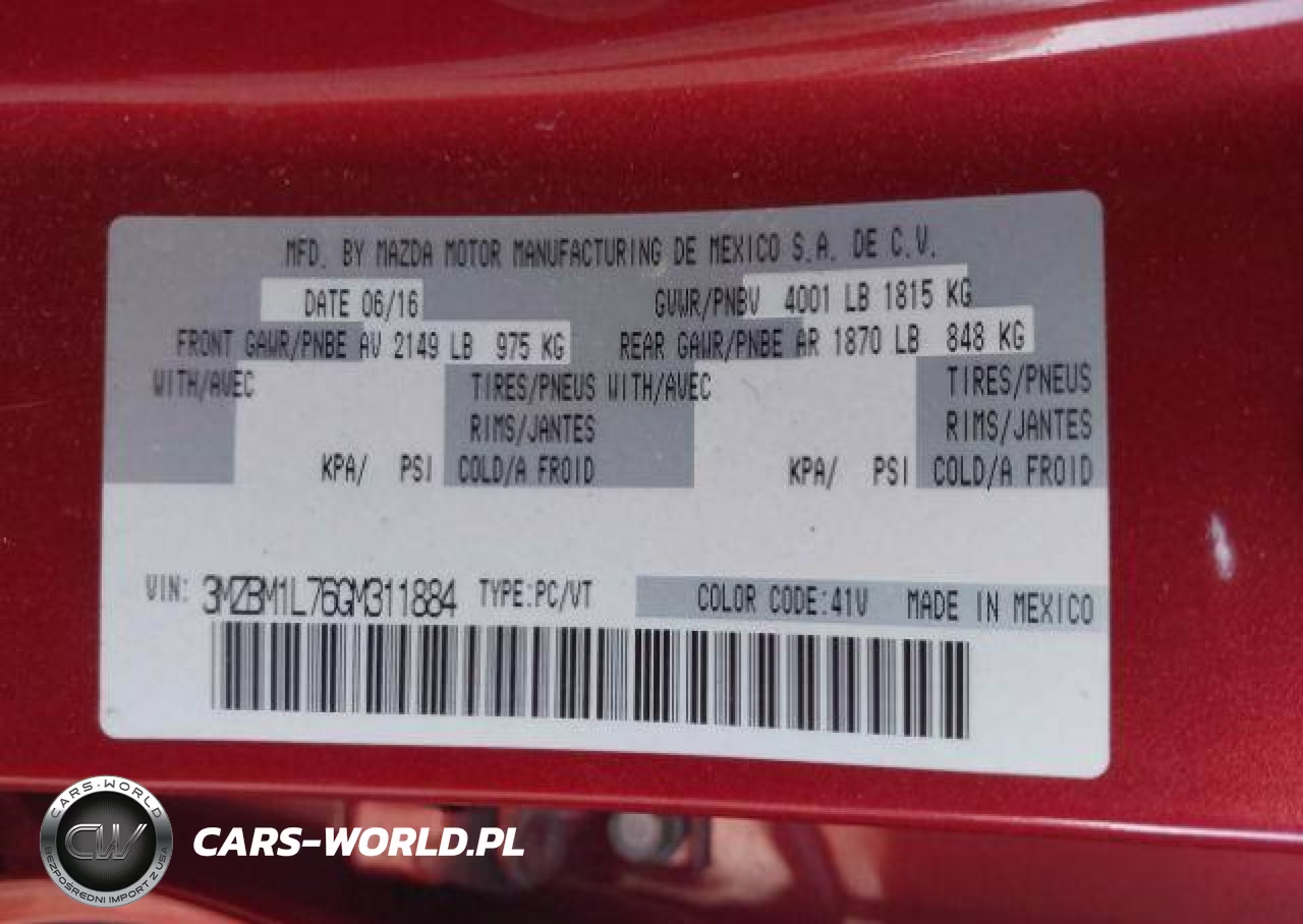 2016 Mazda 3 Touring VIN:3MZBM1L76GM311884 - 10