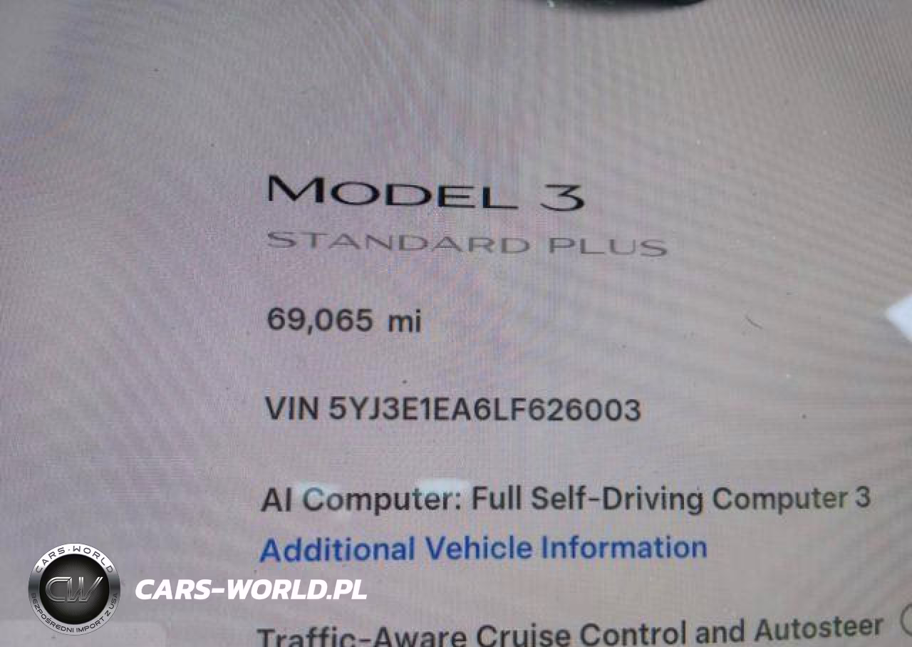 2020 Tesla Model 3 VIN:5YJ3E1EA6LF626003 - 16