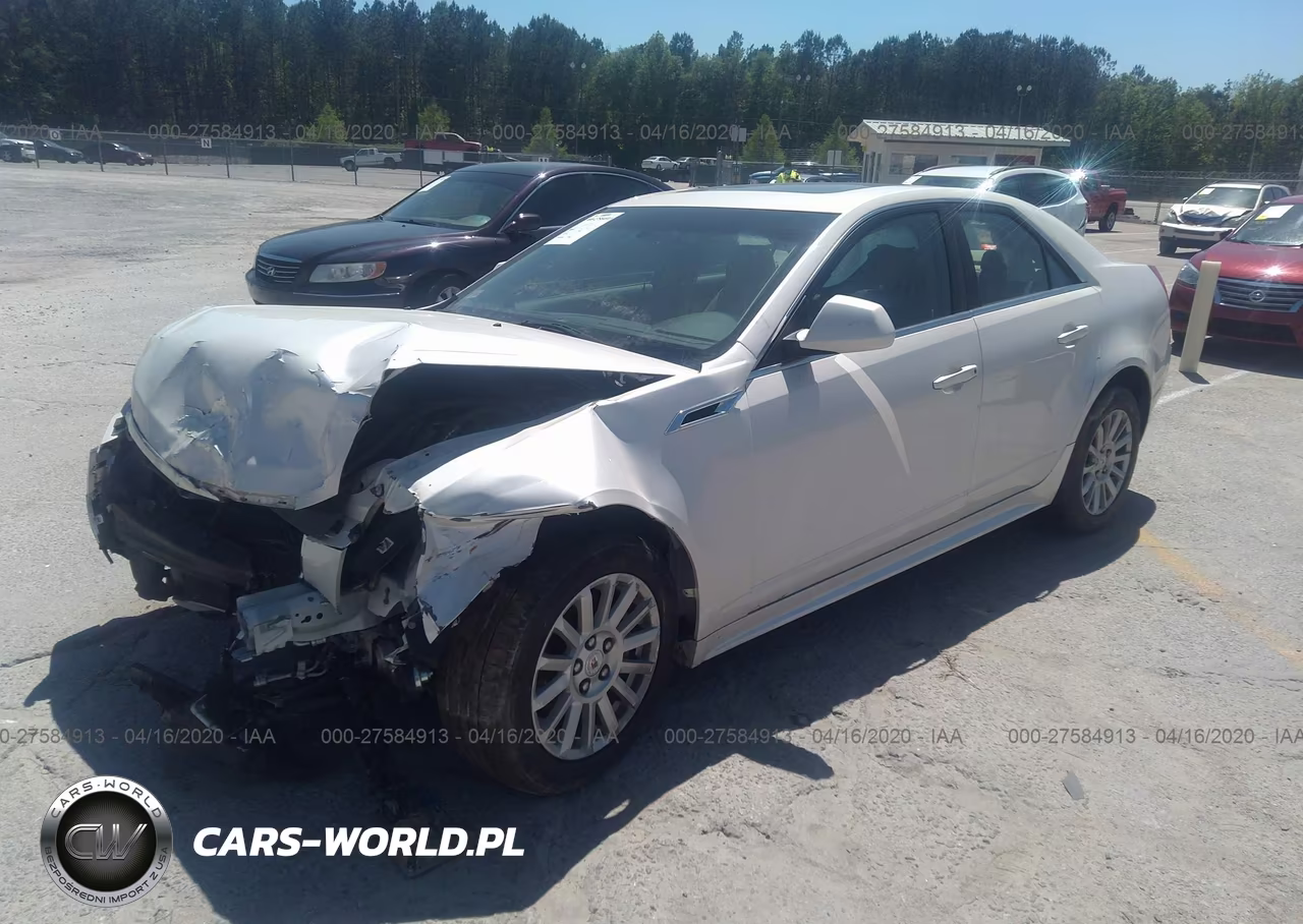 2012 Cadillac Cts Luxury VIN:1G6DE5E55C0117701 - 2